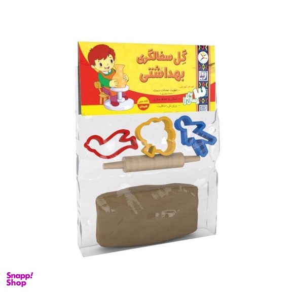 گل رس تینا (Tina) مدل ابزار دار و گل سفالگری بهداشتی