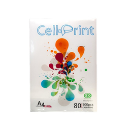 کاغذ سل پرینت (Cell-print) 80گرم بسته 10 عددی سفید