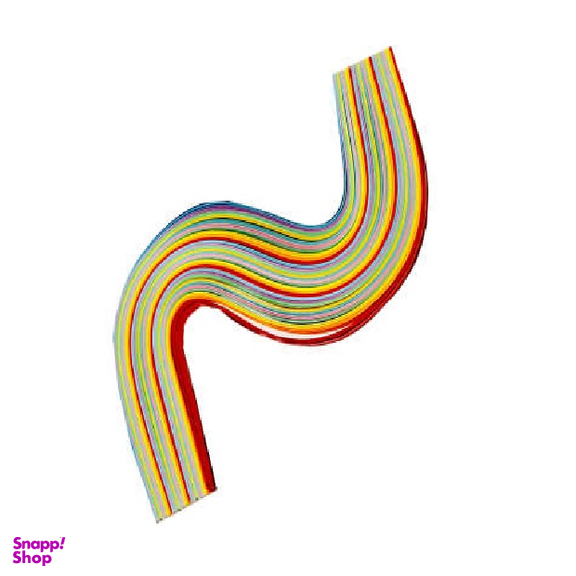 نوار ملیله کاغذی کد 567 بسته 125 عددی