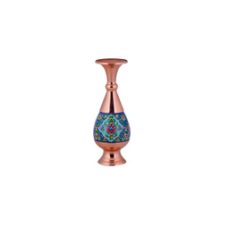 گلدان مس و پرداز 20 سانتی متر مجموعه سلام (Salam)