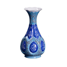 گلدان میناکاری 16 س طرح پنج تن سلام (Salam)
