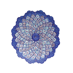 بشقاب 20 س میناکاری طرح اسلیمی سلام (Salam)