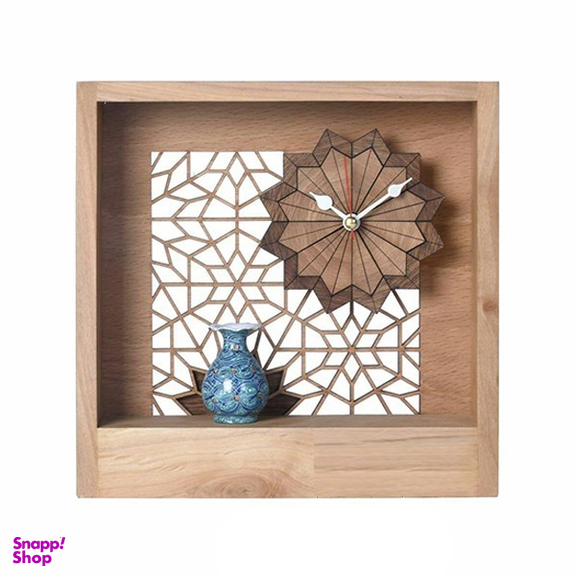 ساعت رومیزی مدل فرصت طرح گره چینی