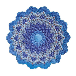 بشقاب 30 س میناکاری طرح اسلیمی سلام (Salam)