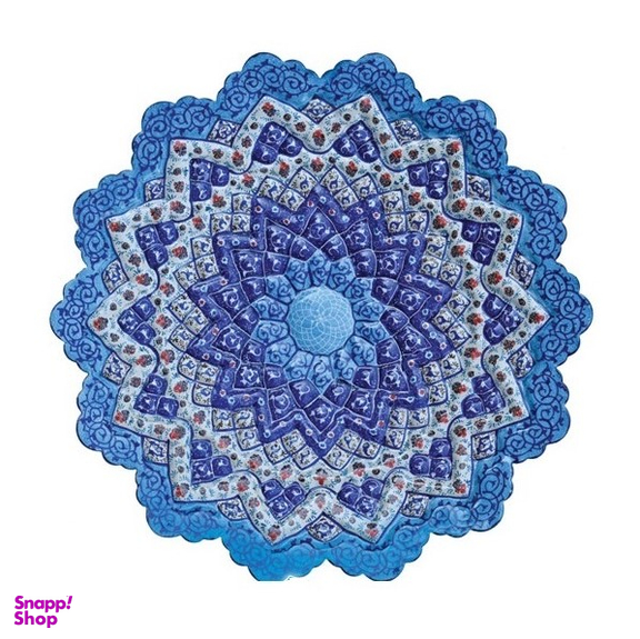 بشقاب 30 س میناکاری طرح اسلیمی سلام (Salam)