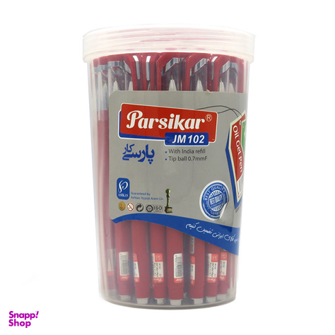 خودکار ژله ای پارسیکار (Parsikar) مدل 102 بسته 50 عددی