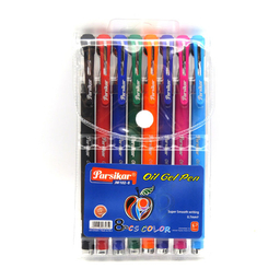 خودکار ژله ای هشت رنگ پارسیکار (Parsikar) مدل 1028