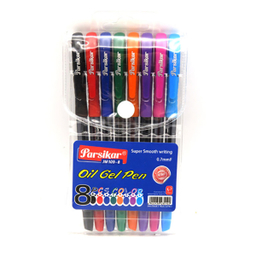 خودکار ژله ای هشت رنگ پارسیکار (Parsikar) مدل 1098