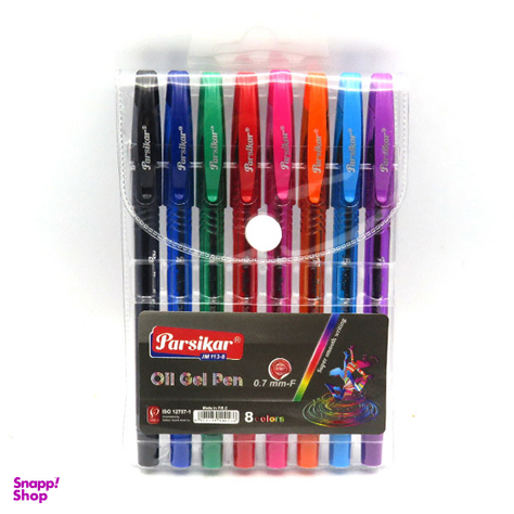 خودکار ژله ای هشت رنگ پارسیکار (Parsikar) مدل 1138