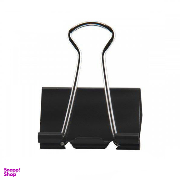 گیره دوبل پارسیکار (Parsikar) رنگ مشکی سایز 51 میلی متر بسته 12 عددی