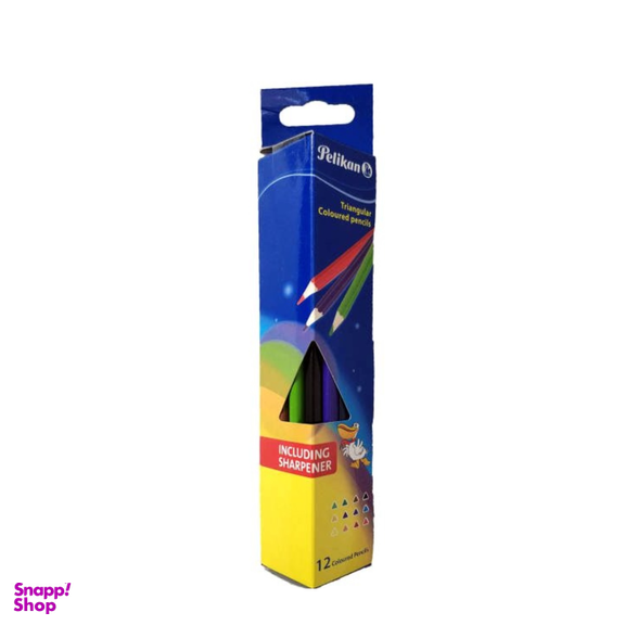 مداد رنگ ی پلیکان (Pelikan) جعبه مقوایی 12 رنگ