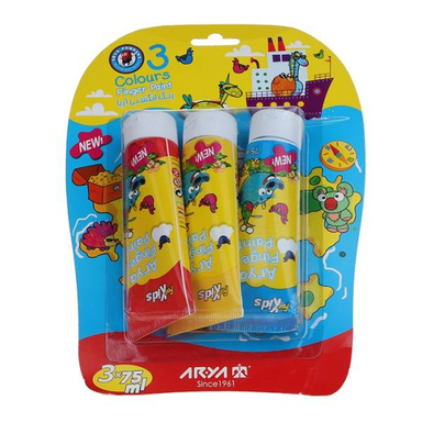 رنگ انگشتی آریا (Arya) مدل تیوبی 3 رنگ