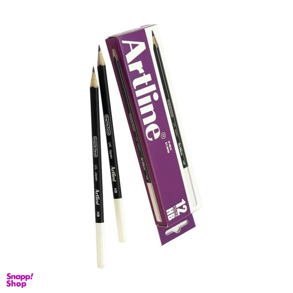 مداد مشکی آرت لاین کد EPH-04 بسته 4 عددی