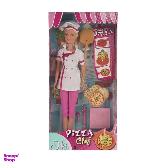 عروسک سیمبا مدل Steffi Love Pizza سایز متوسط