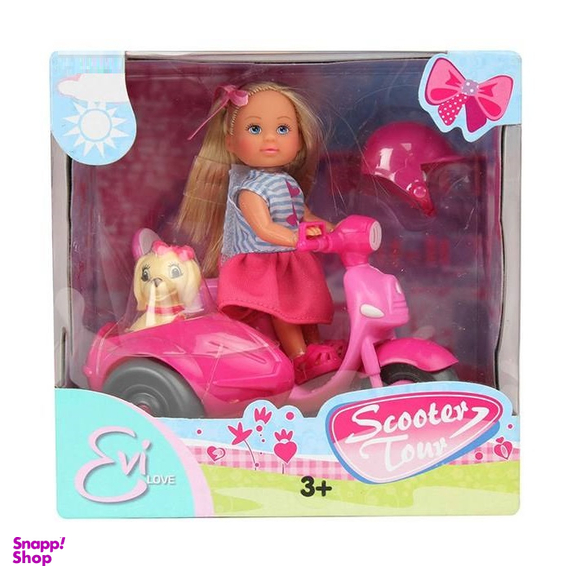 عروسک سیمبا سری Evi Love مدل Scooter Tour سایز 2