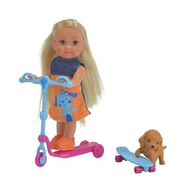 عروسک سیمبا مدل Scooter Fun سایز کوچک