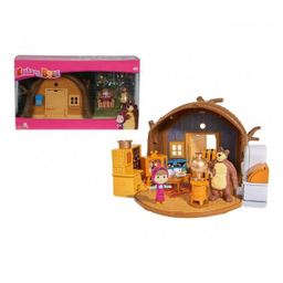 خانه عروسک سیمبا مدل Masha Playset Bears