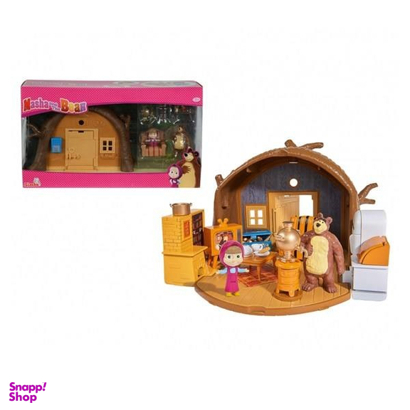 خانه عروسک سیمبا مدل Masha Playset Bears