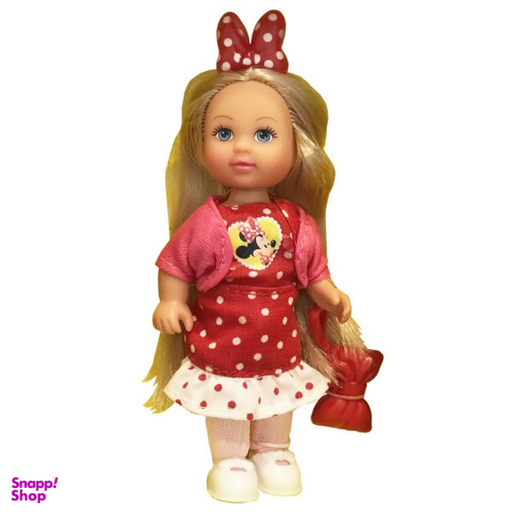 عروسک سیمبا مدل Evi Love Pink Coat ارتفاع 12 سانتی متر