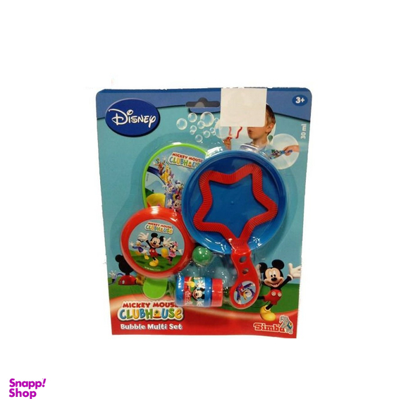 ست حباب‌ساز سیمبا مدل Micky Mouse Bubble Multi Set کد 7024