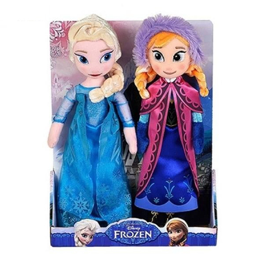 عروسک سیمبا سری Frozen مدل Anna And Elsa بسته 2 عددی