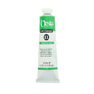 رنگ روغن وستا (Vesta) مدل Chrome Green Hue 11 حجم 37 میلی لیتر