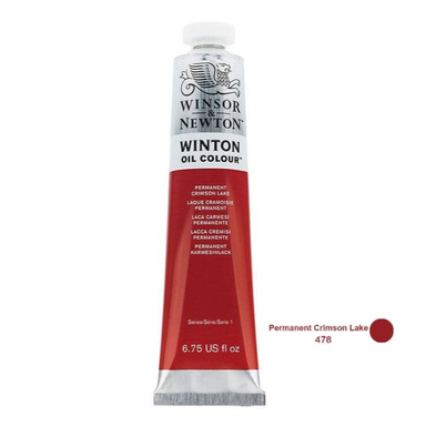 رنگ روغن وینتون وینزور رنگ 478Permanent Crimson Lake حجم 37 میلی لیتر