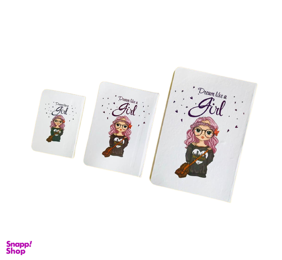 دفتر یادداشت دات نوت (Dot Note) مدل Women’s life سایز a5کد 2713