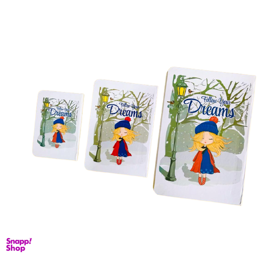 دفتر یادداشت دات نوت (Dot Note) مدل Women’s life سایز a5کد 2717