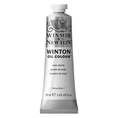 رنگ روغن وینتون وینزور (Winsor) رنگ 748Zinc White حجم 37 میلی لیتر