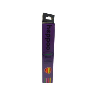 مداد سه گوش پاکن دار فسفری هیپو (hippo) مدل RS-1241 مشکی