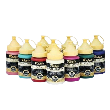 رنگ آکریلیک قوطی رپین (Repin) رنگ 3 Burnt Umber حجم 280 میلی لیتر