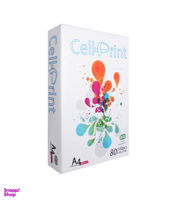 کاغذ سل پرینت (Cell-Print) سایز A4 بسته 500 عددی
