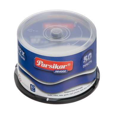 دی وی دی خام پارسیکار (Parsikar) بسته 50 عددی