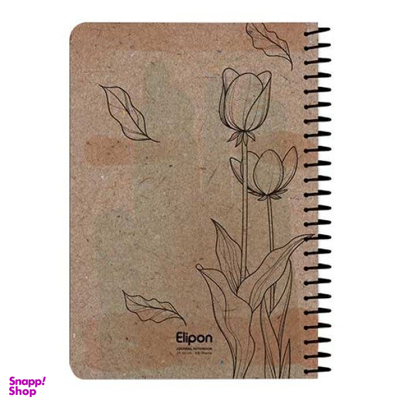 دفتر یادداشت 100 برگ الیپون (Elipon) طرح 1412 کد 2751412