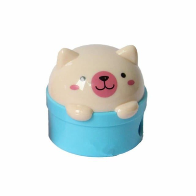 مداد تراش گربه رنگ آبی Blue Cat