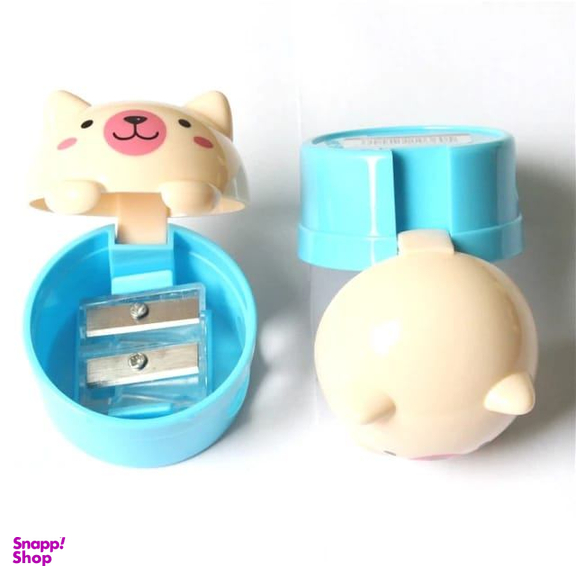 مداد تراش گربه رنگ آبی Blue Cat