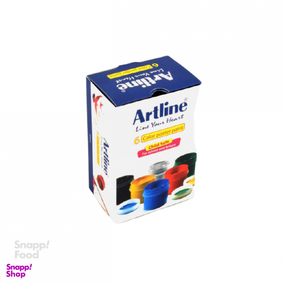 گواش آرت لاین (Artline) مدل 6 رنگ