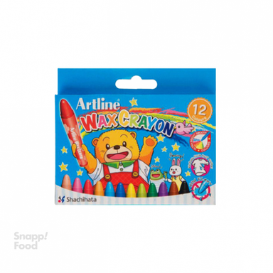 مداد شمعی آرت لاین (Artline) مدل 12 رنگ