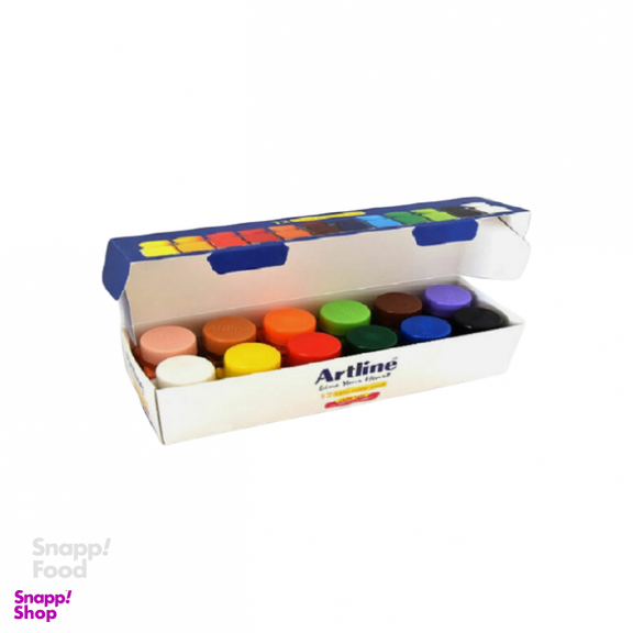 رنگ پوستر آرت لاین (Artline) مدل 12 رنگ