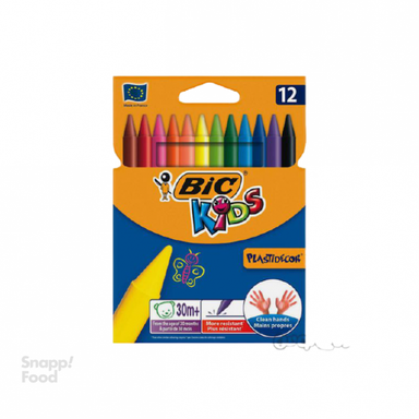 مداد رنگی بیک (Bic) مدل تراپی کالر 1 سری کیدز 12 رنگ