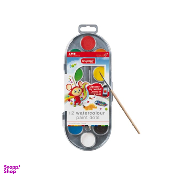 آبرنگ برونزیل سری ارلی لرنینگ 12 رنگ