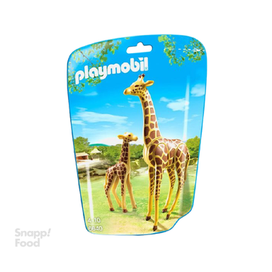 زرافه با بچه پلی موبیل (Playmobil) سری سیتی لایف