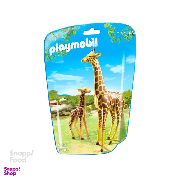 زرافه با بچه پلی موبیل (Playmobil) سری سیتی لایف