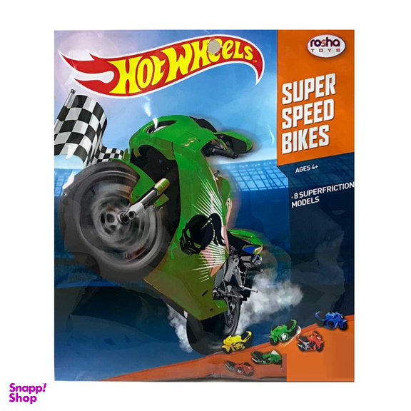 موتور سیکلت شانسی متل (Mattel) سری هات ویلز