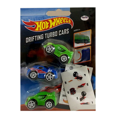 ماشین دریف 3 عددی متل (Mattel) سری هات ویلز