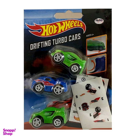 ماشین دریف 3 عددی متل (Mattel) سری هات ویلز
