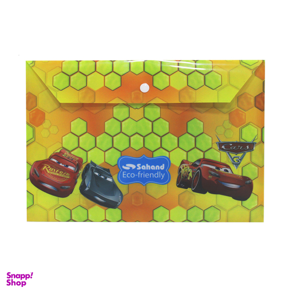 پاکت دکمه دار سهند (Sahand) مدل ماشین ها مک کویین رنگ زرد