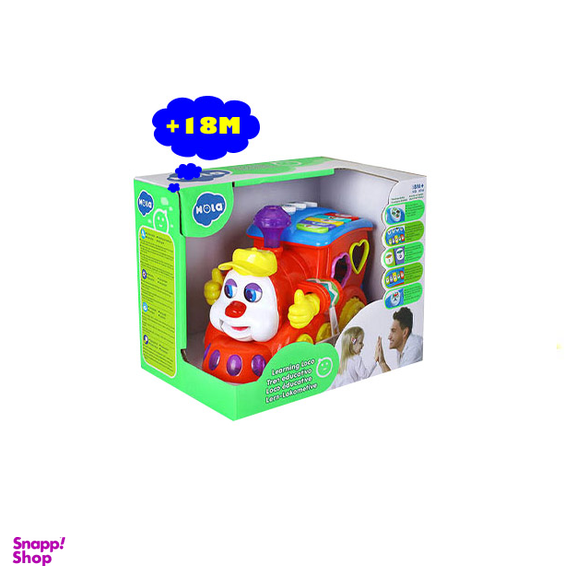 قطار موزیکال و آموزشی هالی تویز (Huile Toys) کد 556