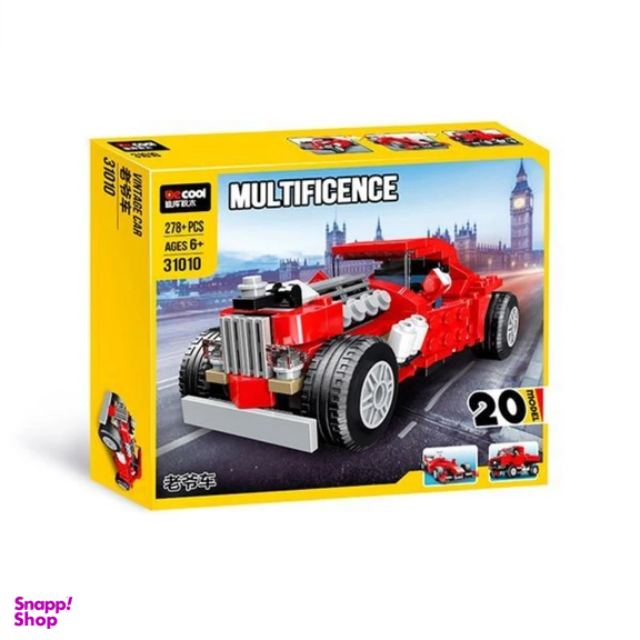 لگو 278 قطعه ماشین دکوول (Decool) کد 31010